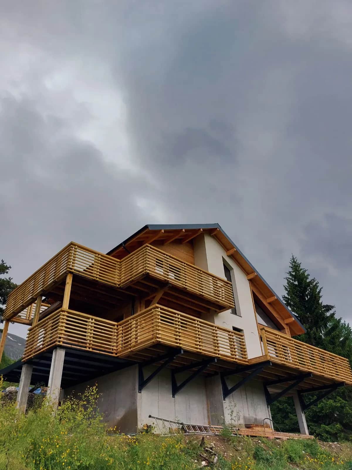 Vedere de ansamblu a casei BelleVue