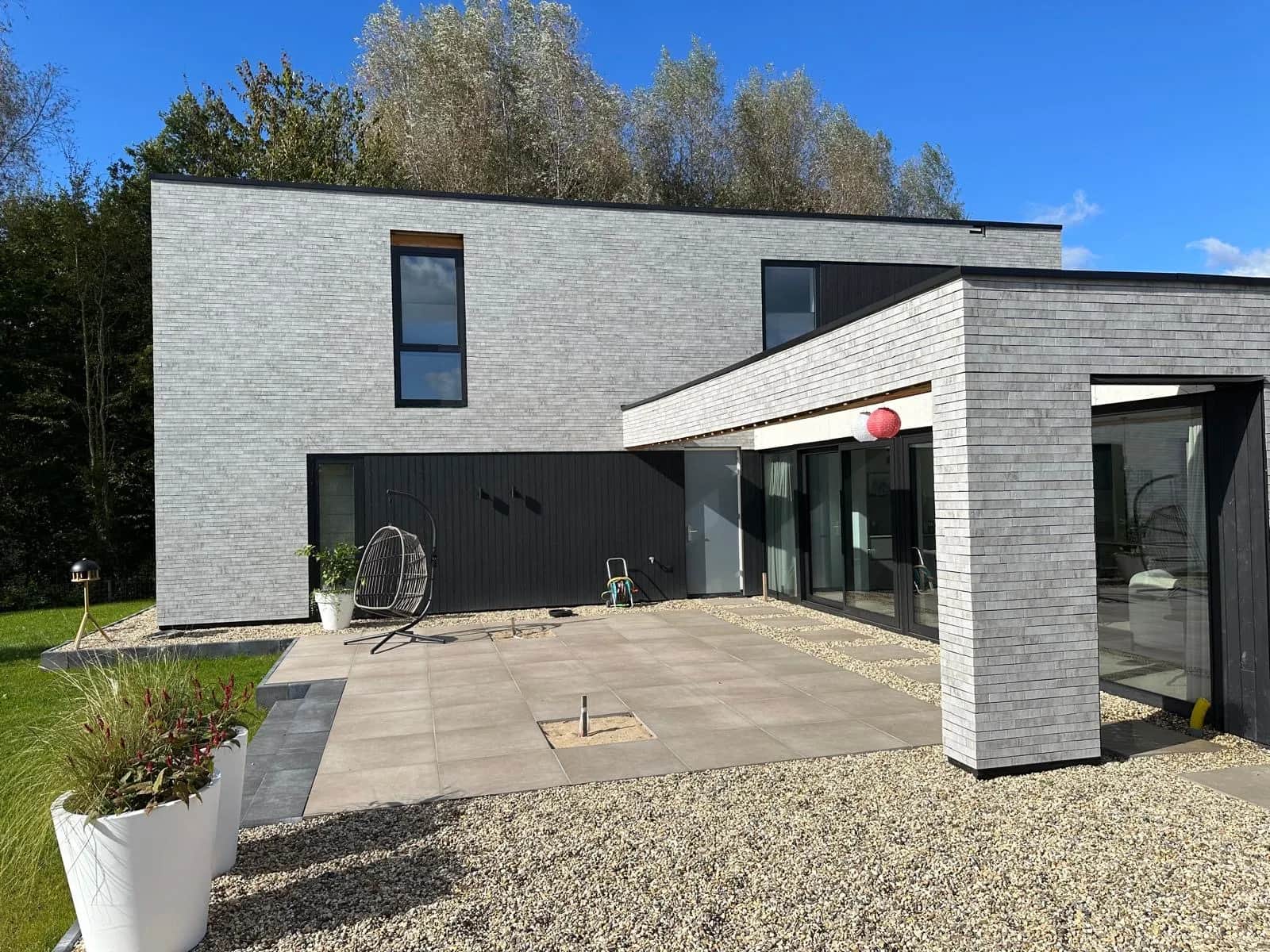Vedere de ansamblu a casei Horizon House